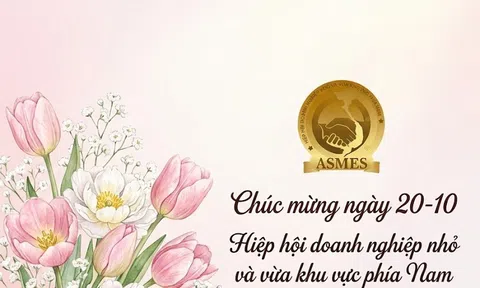 LỜI CHÚC MỪNG NGÀY PHỤ NỮ VIỆT NAM 20/10 TỪ HIỆP HỘI DOANH NGHIỆP NHỎ VÀ VỪA KHU VỰC PHÍA NAM